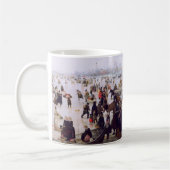 Winter Scene Fine Art Weihnachtsgeschenk Tasse (Links)