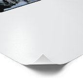 winter scene fotodruck (Ecke)