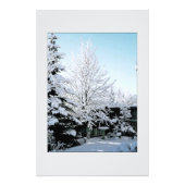 winter scene fotodruck (Vorne)