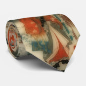 Winter Scene from The Tale of Genji – Hiroshige Krawatte (Gerollt)