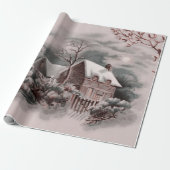 winter scene geschenkpapier (Ungerollt)