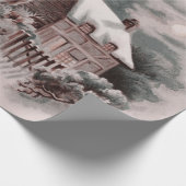 winter scene geschenkpapier (Ecke)