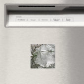Winter Scene Magnet (In Situ (Geschirrspüler))