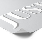 winter scene Poster (Ecke)