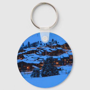 Winter Scene Schlüsselanhänger