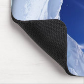 Winter Scene Snowboarder Mouse Pad Mousepad (Ecke)
