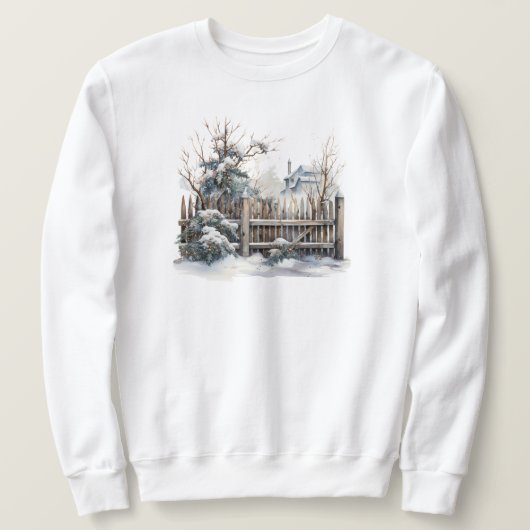 Winter Scene Sweatshirt (Design vorne)