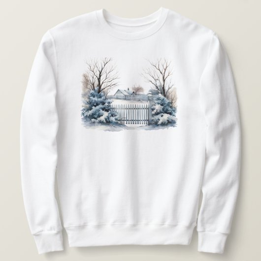 Winter Scene Sweatshirt (Design vorne)