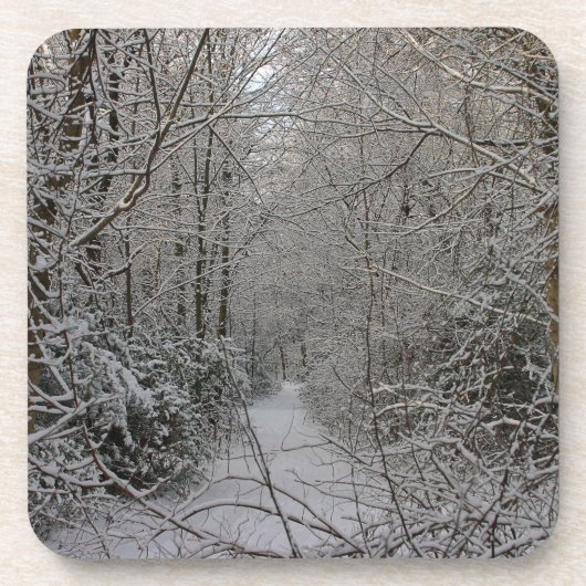 Winter Scene Untersetzer (Vorderseite)