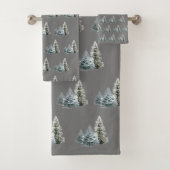 WINTER SCENERY BATH TOWEL SET (Insitu)