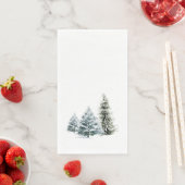 WINTER SCENERY Gästetücher Serviette (Beispiel)