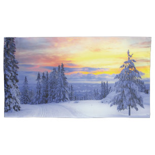 Winter scenery kissenbezug