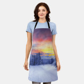 Winter scenery schürze (Getragen)