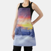 Winter scenery schürze (InSitu)