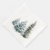 WINTER SCENERY STANDARD DINNER Napkins Serviette (Ecke)