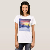 Winter scenery  T-Shirt (Vorne ganz)