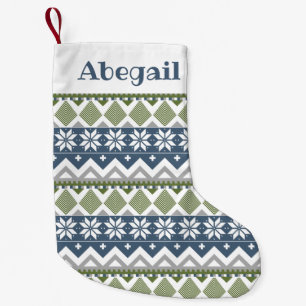 Winter-Schal-Wollstrumpf nach Maß Kleiner Weihnachtsstrumpf