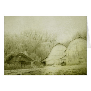 Winter-Scheunen