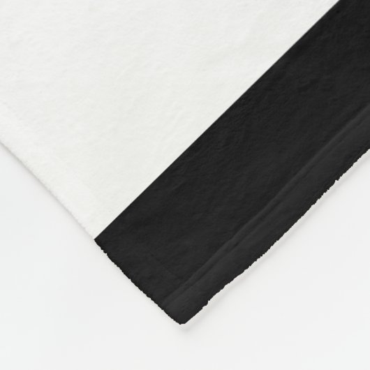 Winter-schickes Rotwild-Schwarzes + Weiße Fleecedecke (Ecke)