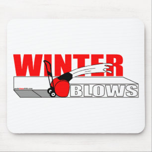WINTER-SCHLÄGE MOUSEPAD