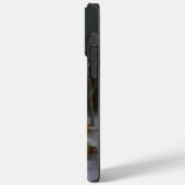 Winter Schnauzer Caravan Weihnachtsabenteuer Case-Mate iPhone Hülle (Rückseite / Links)