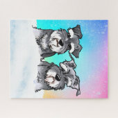 Winter Schnauzer Puzzle (Horizontal)