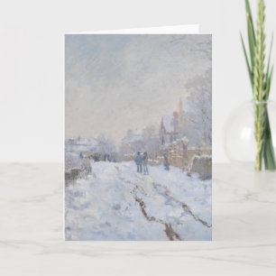 Winter-Schnee bei Argeteuil Feiertagskarte