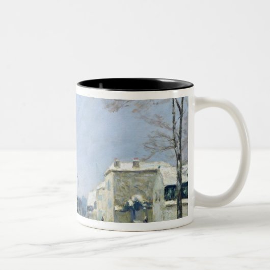 Winter, Schnee-Effekt, 1876 Zweifarbige Tasse (Rechts)