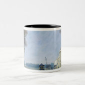 Winter, Schnee-Effekt, 1876 Zweifarbige Tasse (Mittel)
