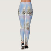 Winter-Schnee-Engels-Leggings Leggings (Rückseite)