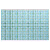 Winter-Schnee-Karotartan-Design Stoff (Yard (91,4 cm))