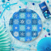 Winter-Schnee-Küchen-Papierteller Pappteller (Party)