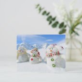 Winter, Schnee, Sonne und Spaß, Weihnachten (Stehend Vorderseite)