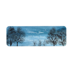 Winter-Schnee-Weihnachtsbäume-Festliche-Hochzeit-E