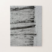 Winter-Schneebäume - - Puzzle (Vertikal)
