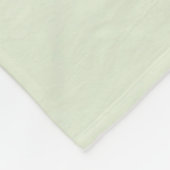 Winter schneebedeckter Kiefernwald, Hundeschlitten Fleecedecke (Ecke)