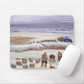 Winter-Schneefälle Mousepad (Mit Mouse)