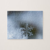 Winter-Schneeflocke Puzzle (Horizontal)