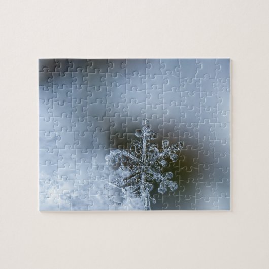 Winter-Schneeflocke Puzzle (Horizontal)