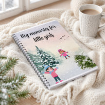 Winter-Schneetag-Notizbuch