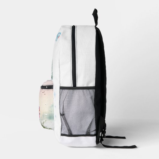 Winter-Schneetag-Rucksack Bedruckter Rucksack (Rechts)