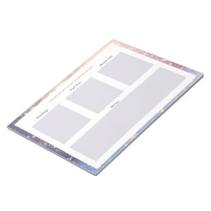 Winter/Schneetagsplanung Notepad Notizblock