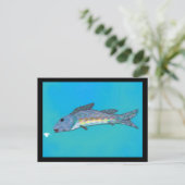 Winter-Schönheits-Postkarte Postkarte (Stehend Vorderseite)