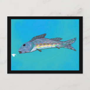 Winter-Schönheits-Postkarte Postkarte