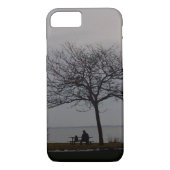 Winter Schwanz Wag iPhone Case von RoseWrites (Rückseite)