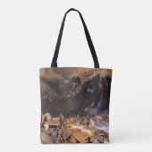 Winter Schweiz Tasche (Rückseite)