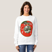 Winter Scottish Terrier Ornament Sweatshirt (Vorne ganz)