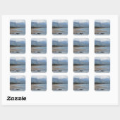 Winter Seascape Sticker (Blatt)
