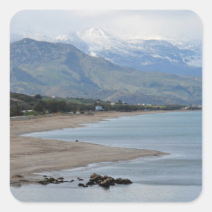 Winter Seascape Sticker