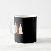 Winter Season Simple Ne Trees  Kaffeetasse (Vorderseite Links)